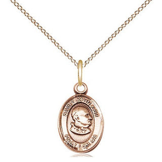 14kt Gold Filled Saint John Xxiii Medal Religious and Catholic Jewelry Engraved Catholic Saint Jewelry