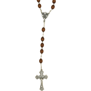 Brown Wood RCIA Rosary