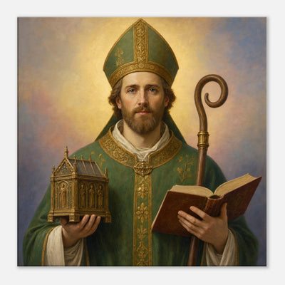 St. Burchard of Würzburg - Devotional Canvas