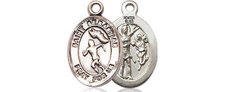 Pewter Saint Sebastian Track and Field Medal