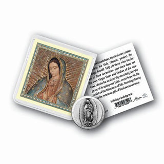 Our Lady Of Guadalupe Coin In Folder with Prayer and Pic 10-Pack