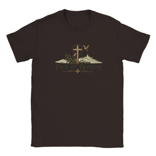 St. Francis of Assisi Pax et Bonum Cross and Birds T-Shirt - view 5