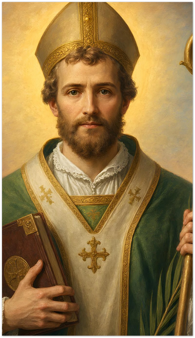 St. Lucian of Beauvais Holy Cards
