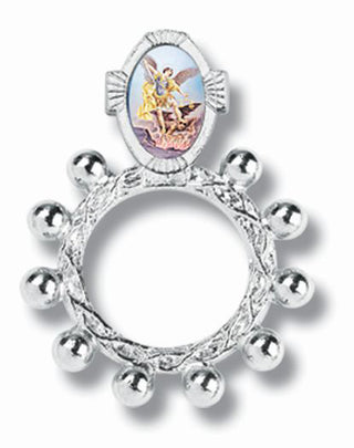 St. Michael Rosary Ring 10-Pack