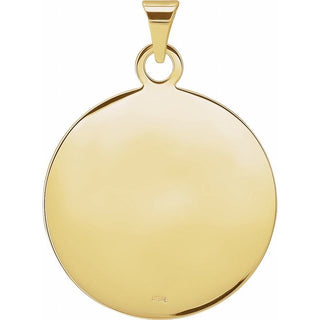 14K Yellow 23 mm Cross Pendant