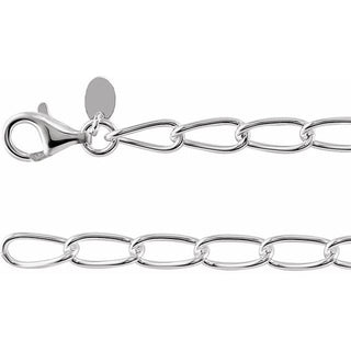 47 Mm Elongated Curb Chain