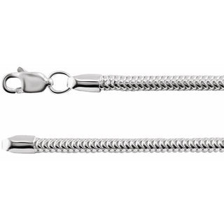 1 mm Round Snake Chain 