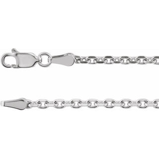 Diamond-Cut Cable Chain 