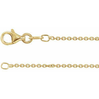 1.4 mm Diamond-Cut Cable Chain 