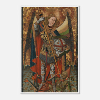 St. Michael the Archangel Gilded Framed Print - view 18