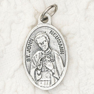 25-Pack - Oxidized Pendant-St John Neuman