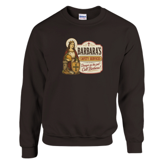 St. Barbara 'Safety Services' Crewneck Sweatshirt - view 3