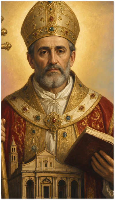 St. Vitalian Holy Cards