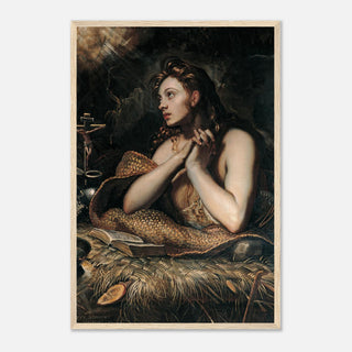 Penitent Magdalene by Tintoretto Framed Print - view 9