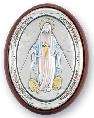 Sterling Silver Baby Miraculous Medal Pin