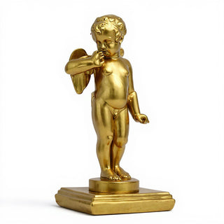 De Ezio Angel Statue - 30-inch - Antique Gold finish