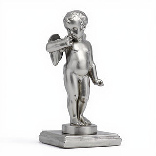 De Ezio Angel Statue - 30-inch - Antique Silver finish