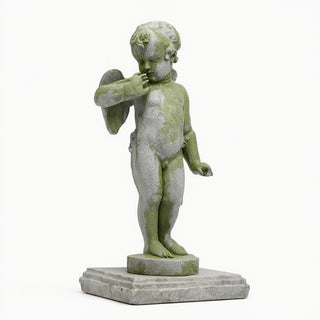 De Ezio Angel Statue - 30-inch - Mossy Green finish