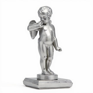 De Ezio Angel Statue - 30-inch - Silver finish