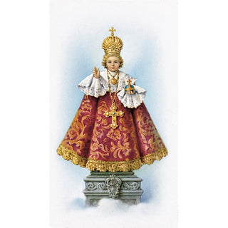 100-Pack - Infant Of Prague Holy Card