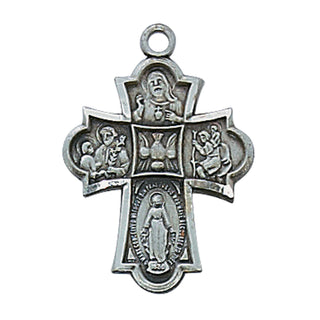 Pewter Four-Way Pendant