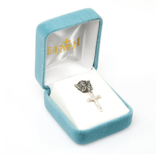 Gold Plated Metal Frame | Blessed Mother & Child