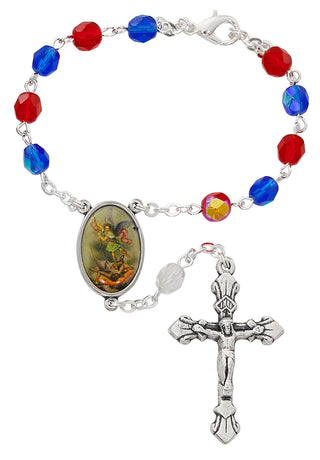 10MM Wood St. Michael Rosary