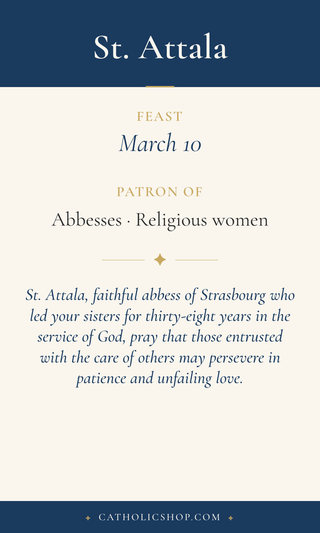 St. Attala Holy Cards