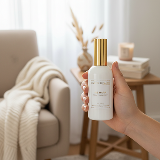Ave Maria Room + Linen spray in rose scent inspired by Virgin Mary