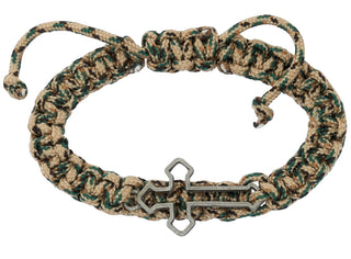 Dark Brown Cross Bracelet