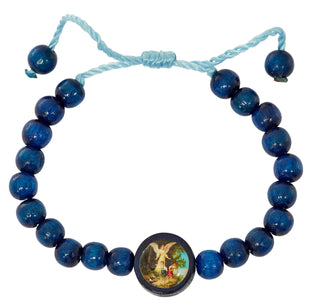 Blue Guardian Angel Corded Bra