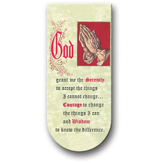 Serenity Prayer Magnetic Bookmark 10-Pack