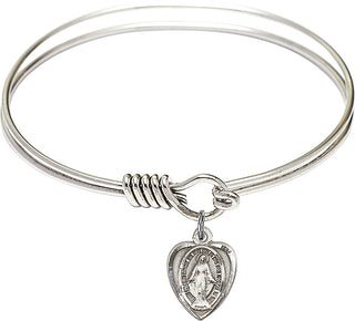 Miraculous Medal Bangle Bracelet