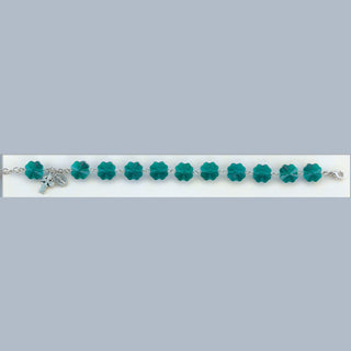 10mm Blue Venetian Miraculous Bracelet
