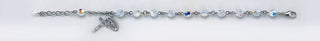 Iris Nugget Rosary Bracelet