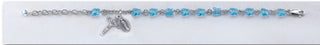6x9mm Sterling Silver Rosary Bracelet