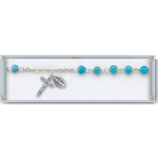 Turquoise Rosary Bracelet