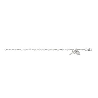 Deluxe Adult Rose Heart Bracelet
