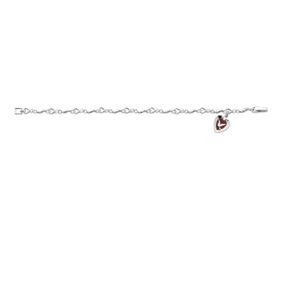 16-inch Pink Cubic Zirconia Pend
