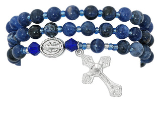 Blue Lapis Twistable Bracelet