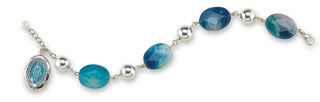 Pink Finest Austrian Crystal Faceted Cube Bracelet