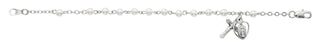Sterling Silver Youth Silver Pearl Bracelet