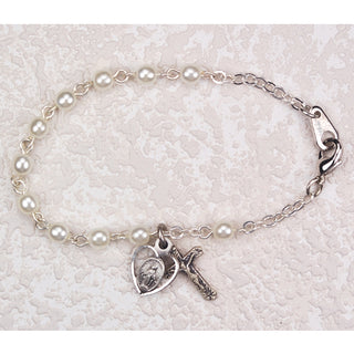 6 1/2" 3MM Pearl Bracelet