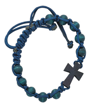 Hematite Cross Bracelet