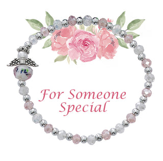 Pink Cry Youth Angel Bracelet