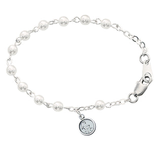 Mult Pearl Bracelet & Angel Pn
