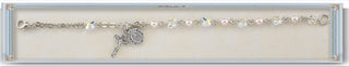 18-inch Sterling Silver Rhodium Plated Curb Chain
