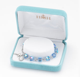 Round Finest Austrian Crystal Rose Birthstones