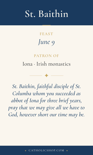 St. Baithin Holy Cards