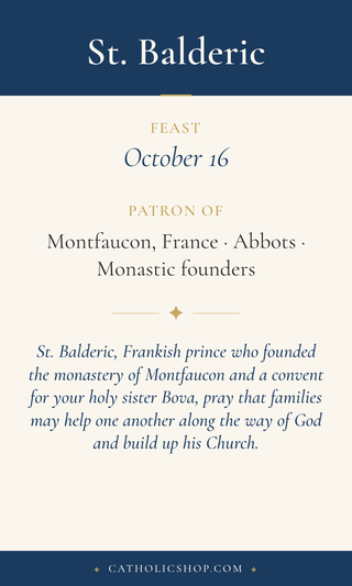 St. Balderic Holy Cards